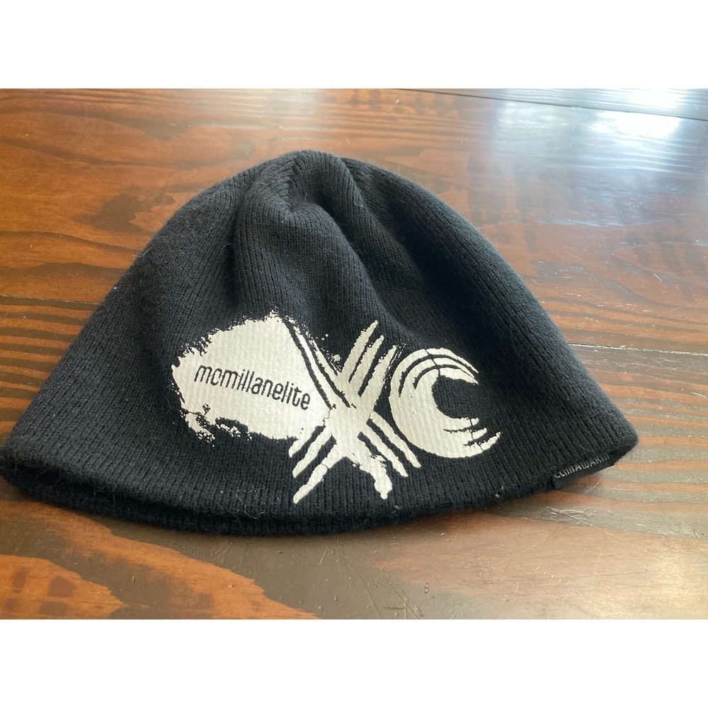 Adidas McMillanelite XC Black‎ Beanie Hat Climawarm One Size White